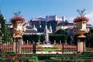 Mirabellgarten - Festung Hohensalzburg